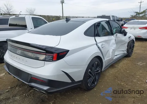 2025 Hyundai Sonata N Line from USA, damaged, VIN KMHL54JC1SA432300